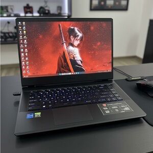 MSI Leopard Gaming Laptop with Black and Blue Accents